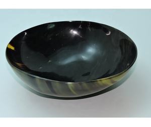 Cuenco de vajilla de forma sin cortar de cuerno Natural de buey o Búfalo, técnica pulida de grado alimenticio, embalaje de cartón ecológico - Product Image 4