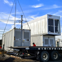 Conteneur de minage hydro-refroidi DrolinBox 40HC, 192 unités S19, solution clé en main pour l'extraction crypto, PUE 1.06