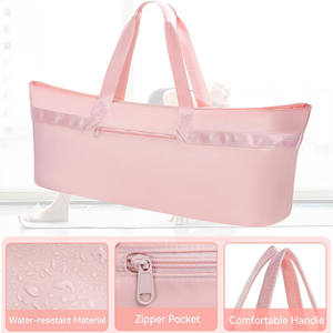 Free sample Custom LOGO Stylish Mini Nylon Fitness Sports GYM <b>Bag</b> Female Black Lightweight <b>Waterproof</b> Travel <b>Duffel</b> <b>Bag</b> Yoga Mat - Product Image 6