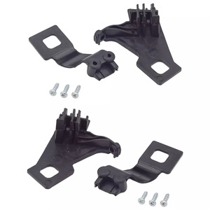 Audi Headlight Mount <b>Bracket</b> 8T0998122B 8T0998121B <b>Plastic</b> Front Light Repair Kit Right Left - Product Image 1
