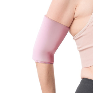 Soporte de compresión elástico para codo con compresa fría para uso deportivo masculino - Product Image 5