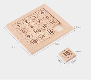 Fabricants Vente en Gros Numéros en <span class=keywords><strong>Bois</strong></span> Huarong Road Puzzle Game Jouets Éducatifs Pour Adultes Et Enfants - Product Image 6