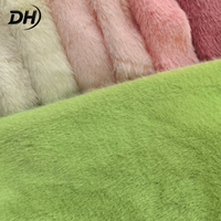 Tissu en fourrure de dragon soyeux haute densité, 100 % polyester, ultra doux et chaud, pour la décoration de vestes pour femmes – Fournisseur d'usine