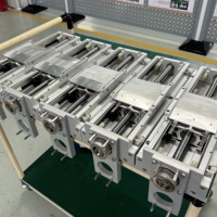 Actionneur à vis à billes Pi Custom 168, largeur 1250 mm, course, synchronisation, salle blanche, OEM pour machine d'emballage automatisée de préhension et de placement