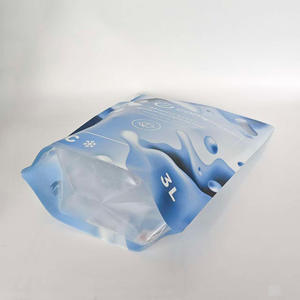 Emballage en plastique PE de 3 L, résistant à la corrosion, anti-fuite, portable, sac à main debout avec bec verseur pour le nettoyage des vitres de voiture - Product Image 5