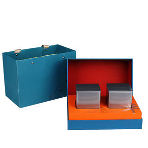 Wholesale Custom Design Logo Luxury <strong>Tea</strong> Cardboard <strong>Box</strong> Magnetic Gift <strong>Box</strong> With Ribbon For <strong>Tea</strong> <strong>Packaging</strong> - Product Image 3