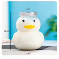 Lot de 50 bouteilles de boisson à jus transparentes Ar PET bouteilles de jus maison tasses de boisson froide de canard