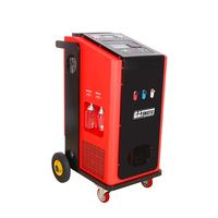 Máquina de Recarga de Aire Acondicionado para Autos GATmatic GM720, Totalmente Automática, con Tanque de 12L, AC 110/220-240V, para Recarga y Reciclaje