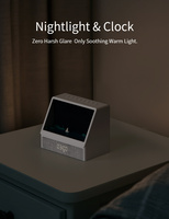 Reloj Despertador con Control Remoto Infrarrojo y Altavoz Bluetooth con Sonido Blanco, Simulador de Amanecer y Atardecer, Ayuda para Dormir, Ideal para Regalo