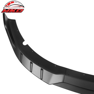 Compatible con Charger SRT 2015-2016 V6 Estilo B, Labio de Parachoques Delantero Negro Mate - Product Image 6