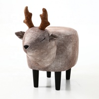 Pouf Repose-pieds Animal pour Chambre d'Enfant, Chaise Pouf, Tabouret, Sgabello, Taburete, Tabouret Nordique, Tabourets Cheval