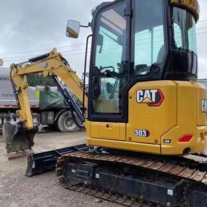 Pompe Caterpillar certifiée CE EMC, excavatrice Caterpillar CAT303E, excavatrice sur chenilles Caterpillar 3 tonnes, emballage EPR France - Product Image 1