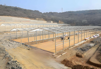 Refugio de techo de hoja de metal Nido automático Toldo de PVC PE Estilo moderno Kit completo prefabricado Construcción rápida de varios pisos