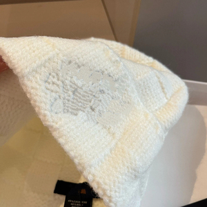 Topi Rajut Wol Desainer Mewah Dapat Dibalik Multi-Fungsi Hangat Musim Gugur Musim Dingin Pola Karakter Jacquard 100% Wol - Product Image 6