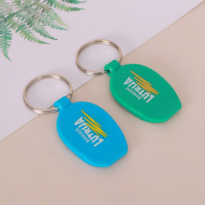 Custom <b>Anime</b> Cartoon PVC Lottery Scratch <b>Keychain</b> Cute Small Pendant Advertising Promotion Accessory ABS Plastic - Product Image 5