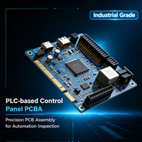 Servicio de Fabricación de Ensamblaje de PCB para Equipos de Inspección de Automatización Industrial con Panel de Control Basado en PLC
