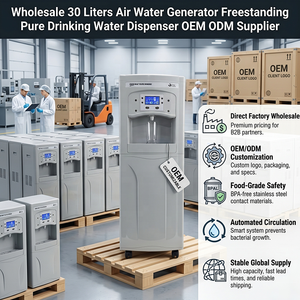 <span class=keywords><strong>Générateur</strong></span> <span class=keywords><strong>d</strong></span>'<span class=keywords><strong>eau</strong></span> électrique en gros de 30 litres, distributeur <span class=keywords><strong>d</strong></span>'<span class=keywords><strong>eau</strong></span> <span class=keywords><strong>potable</strong></span> autonome pour usage domestique et VR, OEM ODM - Product Image 1
