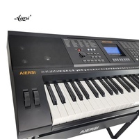 Professional Electric Piano Double Pulley Electronic Organ Piano Keyboard 61 Keys USB Function Piano Musical Instruments