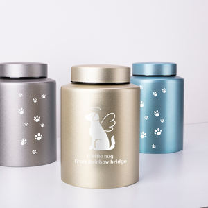 Аксессуары для собак, памятные урны из нержавеющей стали для домашних животных, премиальные урны для собак и кошек, урны для пепла домашних животных - Product Image 2