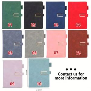 Locking Hardcover Custom Notebooks in PU Leather for A5 School Students, Perfect Promotional Gift - Product Image 3