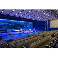 Pantalla LED de paso pequeño a todo color para interiores P1.95, pantalla de video LED de alta definición para centros comerciales, salas de exposiciones, vestíbulos y publicidad.