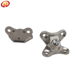 Soporte de Esquina para Muebles de Aleación de Zinc, Conector en Ángulo en Forma de Mariposa, Acabado Pulido en Níquel - Product Image 3