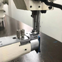 HONKON Offre Spéciale HK-335 INDUSTRIEL Simple aiguille machine à coudre cylindre lit aliments composés peut convient aux peaux normales ou robuste