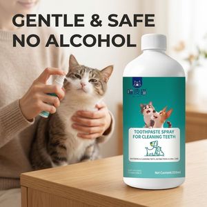 Enjuague <span class=keywords><strong>Bucal</strong></span> Ecológico y Seguro para Mascotas, para Perros y Gatos, Cuidado <span class=keywords><strong>Bucal</strong></span> Diario a Largo Plazo, Sin Necesidad de Cepillo, OEM/ODM - Product Image 1
