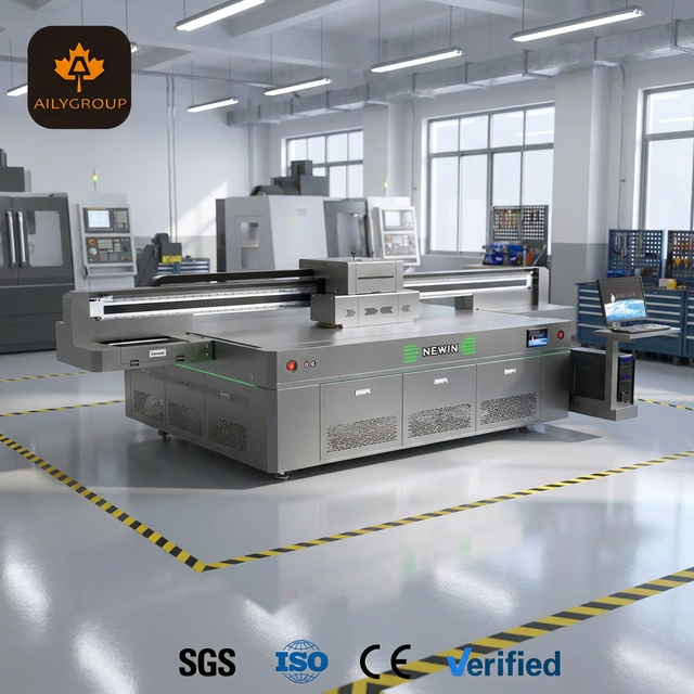 Industrial UV Flatbed Printer 2513 with Epson I3200 Head for Acrylic Plate & Stainless Steel