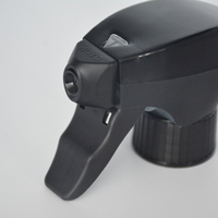 Bas prix mousse déclencheur pulvérisateur d'eau 28/400 28/410 28/415 chine pulvérisateur déclencheur noir 360 degrés en plastique déclencheur pulvérisateur