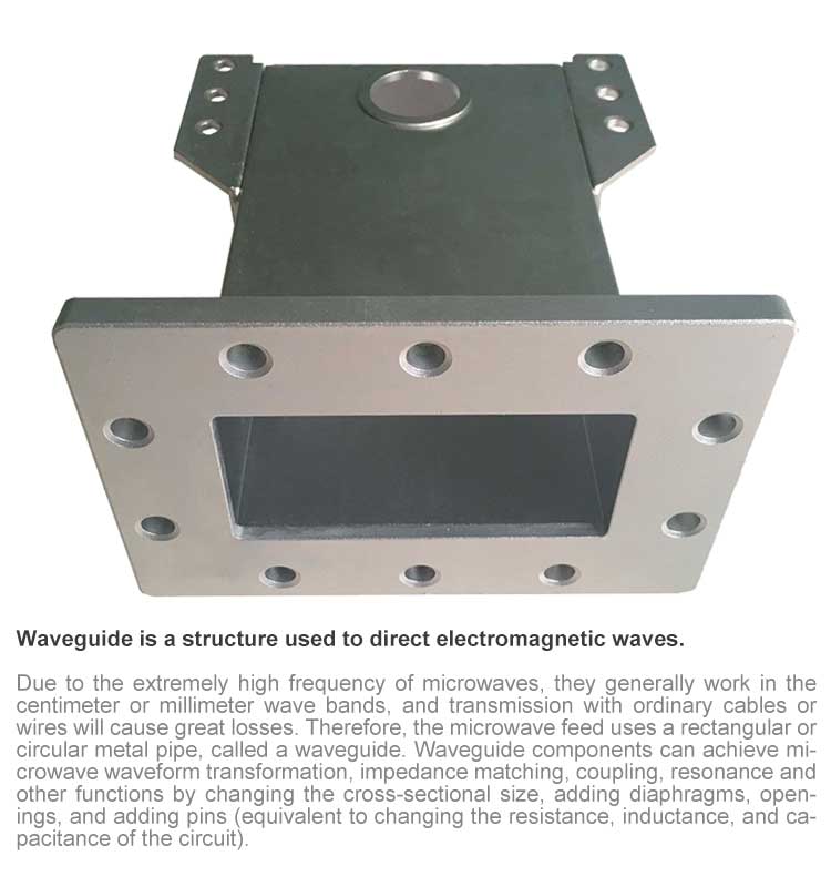 BJ-26NS Industrial Microwave Rectangular Waveguide - 1000W/1500W