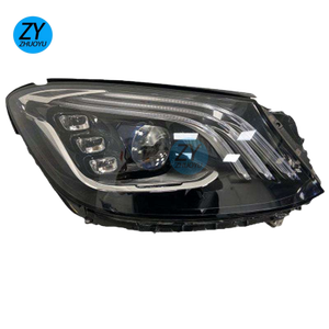 Sistema de Iluminación Automotriz para Mercedes-Benz W222, Nueva Actualización, Faros Delanteros LED Completos S400 <span class=keywords><strong>S450</strong></span> S500 S550, Faro Delantero LED Azul - Product Image 6