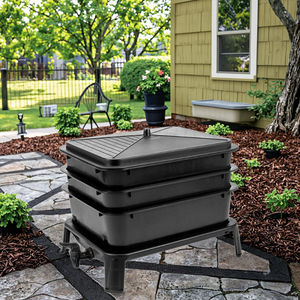 Boîte à vers boîte à compostage jardinage jardin extérieur engrais organique ménage cuisine déchets <span class=keywords><strong>maison</strong></span> vers de terre ver - Product Image 6