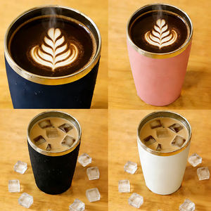 Vaso Térmico de 20 oz/30 oz, Color Nude Marrón, para Bebidas Frías, con Revestimiento Cerámico, Aislado al Vacío, para Café, Sublimación Yety Azul - Product Image 6