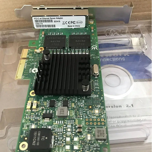 I350-T4V2 I350-T4 PCI-E พอร์ต RJ45 แบบควอดพอร์ตอะแดปเตอร์เครือข่ายเซิร์ฟเวอร์อีเธอร์เน็ตกิกะบิตการ์ด PCI-Express 4 พอร์ตสำหรับการถ่ายโอนข้อมูลที่รวดเร็ว - Product Image 4