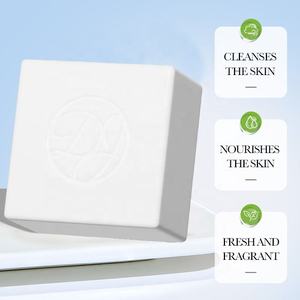 Savon Solide au <span class=keywords><strong>Lait</strong></span> <span class=keywords><strong>de</strong></span> Chèvre Bio 100g <span class=keywords><strong>Nettoyant</strong></span> Doux pour le Corps, le Visage et les Mains avec Huiles Essentielles Nourrissantes - Product Image 5