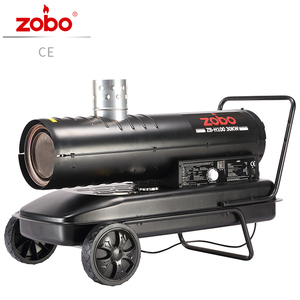 Équipement de chauffage de construction de poêle 50KW Réchauffeur d'air diesel portatif à faible consommation d'énergie - Product Image 2