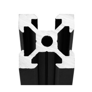 ملف الألومنيوم الصناعي بفتحة V من الألومنيوم الأسود/الفضي بالألمنيوم 20x40 - Product Image 5