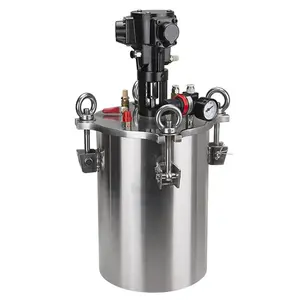 Tangki Tekanan Pompa, Stainless Steel Lem Performa Tinggi Epoxy Perekat Tangki Tekanan Dispenser