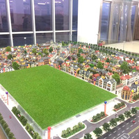 Iluminación LED perfecta para Ciudad, modelo de construcción en miniatura, edificio de cristal