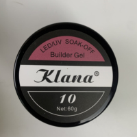 Gel d'extension d'ongles KLANA, gel de photothérapie indolore, multifonctionnel, modèle 60g, gel de construction, grande capacité