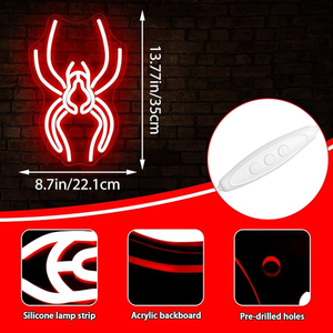 Insegne al Neon LED Personalizzate di Alta Qualità, Multicolore, Compatibili con <span class=keywords><strong>Alexa</strong></span>, Design Gratuito, Logo e Nome, Controllo Remoto, Decorazione DC - Product Image 3