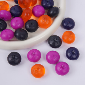Modèle de myrtille simulée, accessoires en argile au beurre pour gâteau DIY, mini décoration de cuisine, ornement de fruits - Product Image 3