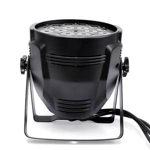 18 RGBW 4 in1 corpo in alluminio LED Par Beam luci DMX512 Flat Par Light per matrimonio DJ Bar palco Party NightClub parco a tema - Product Image 4