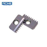 Fraise à filetage métrique ACME pour filetages internes/externes, à dents de peigne, revêtement PVD, haute résistance à l'usure, grade HRC65 AT500