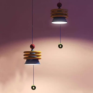 Lampada a Sospensione per Camera da Letto dei Bambini Morandi, Design Cartoon per Ragazzi e Ragazze, Ispirata alla Dopamina, Sofisticata e Moderna in Ferro - Product Image 2
