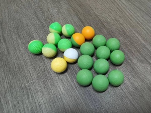 Hot Sale New <strong>Gun</strong> Shoot <strong>Paintball</strong> Calcium Bentonite Fill-Powder Pellets 0.68 Colorful Powder Ball - Product Image 5