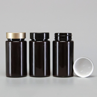 Bouteille d'emballage en plastique personnalisée de 150 ml pour capsules de suppléments vitaminiques vides