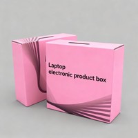 Vente en gros bon marché Boîte de papier recyclable ondulé robuste Boîte d'emballage pour écran d'affichage pour ordinateur portable PC portable