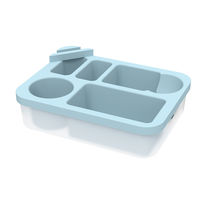 Nouveautés : Organisateur de canapé en silicone, boîte à collation étanche avec porte-gobelet et support pour téléphone, idéal pour lit, siège de voiture, plage